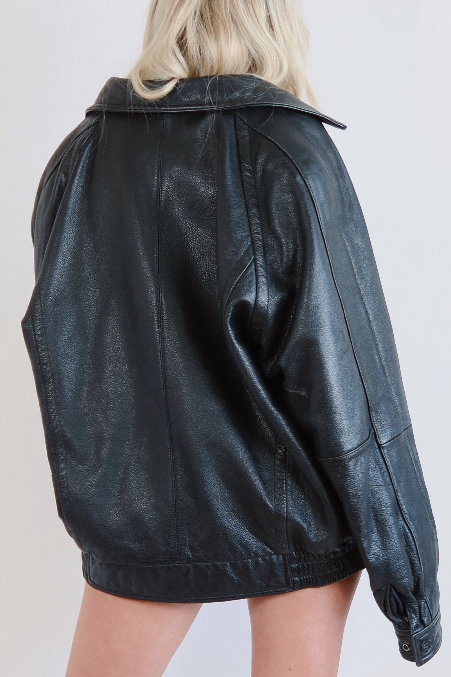 Vintage Classic Leather Jacket