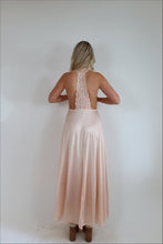 Load image into Gallery viewer, Vintage Silky Lace Maxi Slip